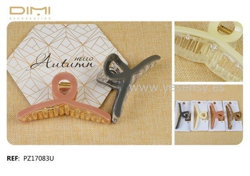 [8435693850717] Pinza de pelo de 9cm 12 unidades PZ17083 - Accesorios para el cabello