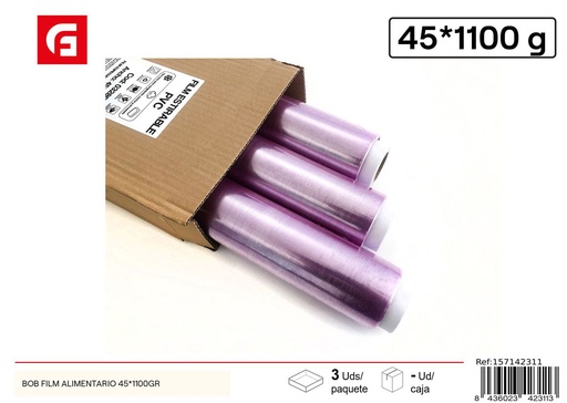 [157142311] Bobina film alimentario 45 x 1100 g - Utensilios de cocina