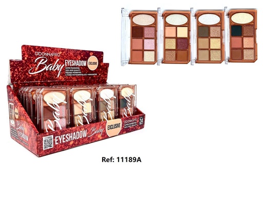 [8436045030412] Sombra de ojos D.Donna Pro 24/u 11189A - Productos de maquillaje