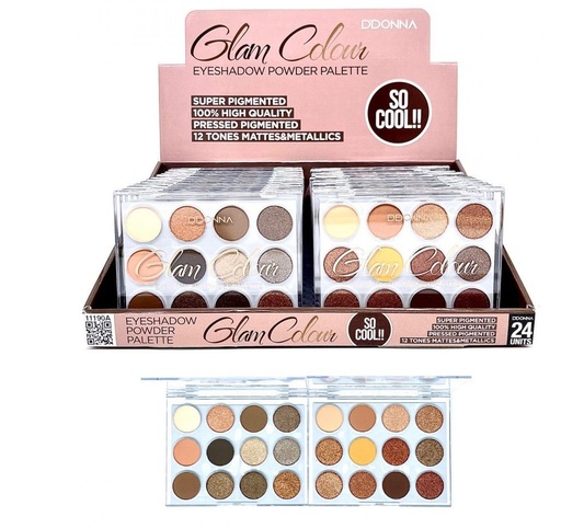 [8436045030429] Sombra de ojos Glam Colour 24 unidades 11190A - Cosméticos para ojos