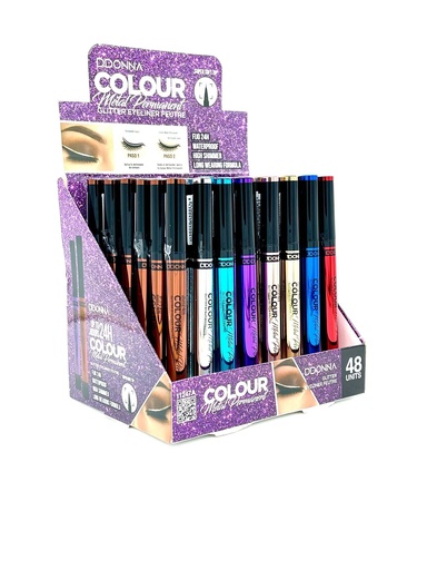 [8436045032041] Eyeliner color metal perm. glitter 48/U 11247A - Cosméticos para ojos