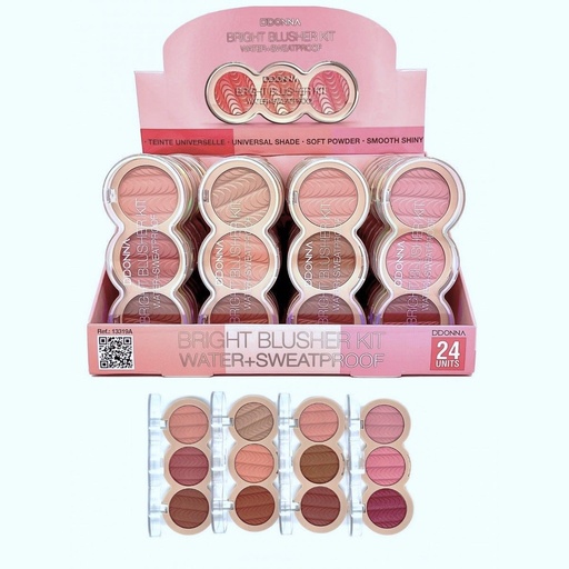 [8436045034953] Kit de rubor brillante 24/U 13319A DD - Maquillaje