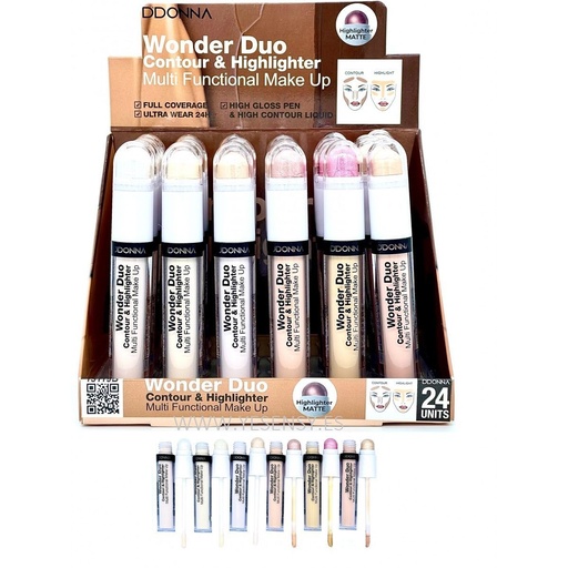 [8436045039682] Dúo Wonder contorno y iluminador 24/U 13119C - Maquillaje