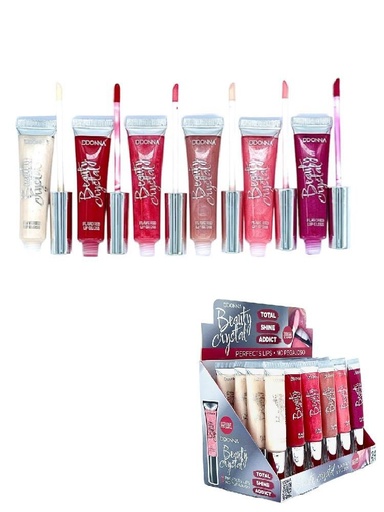 [8436045039736] Lip Gloss Beauty Crystal - 24 unidades (12264A)