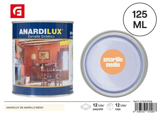[172447028] Pintura ANARDILUX 125 amarillo medio - Productos de pintura