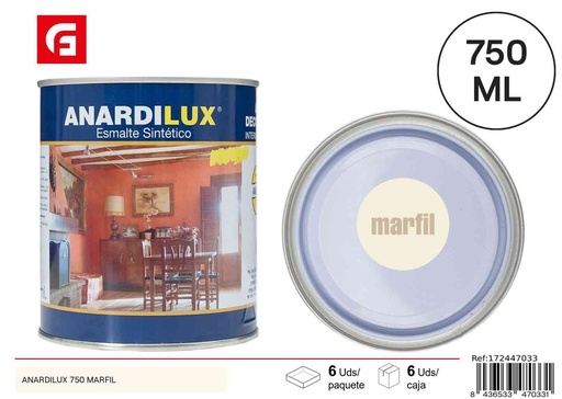 [172447033] Pintura Anardilux 750 marfil - Pinturas acrílicas