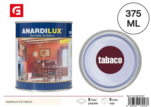 [172447047] Pintura acrílica tabaco 375ml - Pinturas de ferretería