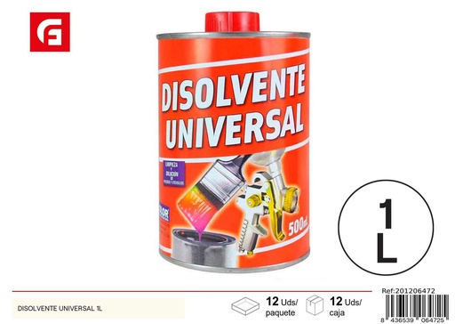 [201206472] Disolvente universal 1 L - Pinturas y herramientas