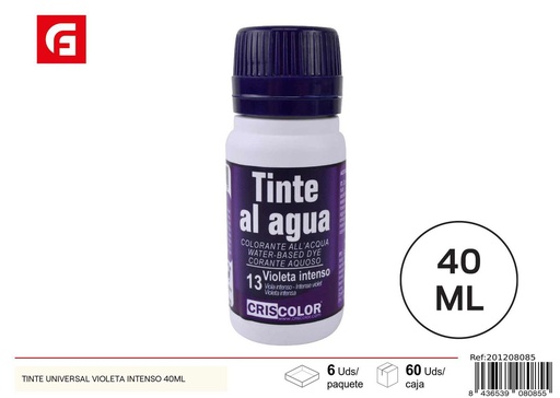 [201208085] Tinte universal violeta intenso 40ml - Pintura y tinte universal