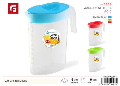 [120999565] Jarra 2.5L Turia/acid - Utensilios de cocina