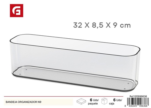 [120999636] Bandeja organizadora N9 - Accesorios para el hogar