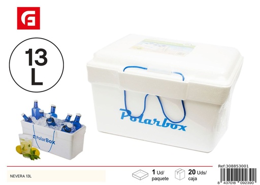 [308853001] Nevera de poliestireno 13L