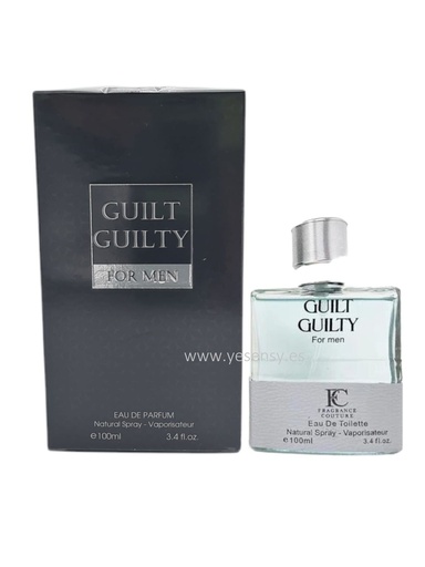[8439627604445] Perfume Guilt Guilty para hombre 100ml - Fragancias