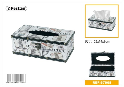 [67968] Caja para servilletas 25x14x9 cm - Artículos de regalo