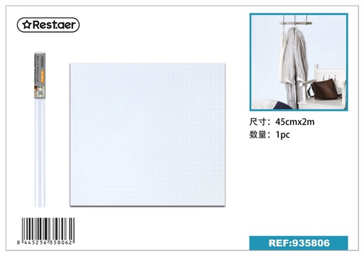 [935806] Rollo adhesivo transparente estampado 45cmx2.0m