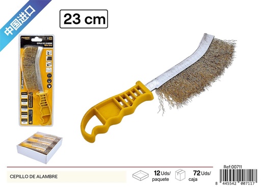 [00711] Cepillo de alambre tipo cuchillo