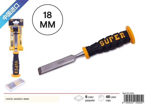 [01205] Cincel de Madera 18 mm - Herramientas de carpintería