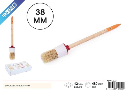 [01222] Brocha de Pintura 30mm 6# - Ferretería y pintura
