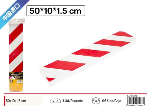 [01988] Protector de parking 50x10x1.5 cm - Accesorios para automóviles