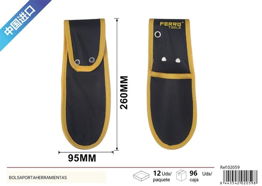 [02059] Bolsa portaherramientas - Accesorio de ferretería