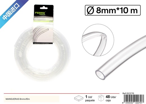 [02270] Manguera 8mmx10m - Accesorios para jardín