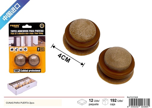 [02368] Cunas para puerta (set de 2) - Accesorios de ferretería