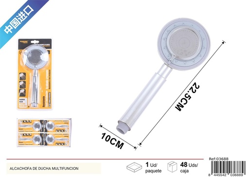[03688] Alcachofa de ducha multifuncional - Accesorios de baño y duchas