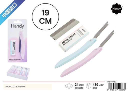 [40207] Cuchillas de depilación para cejas 5 pcs - Accesorios de belleza