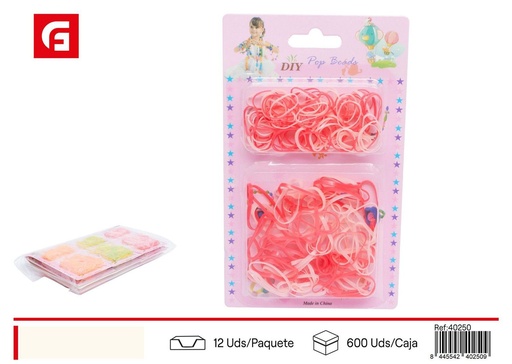 [40250] Goma de pelo 2 piezas - Accesorios de belleza