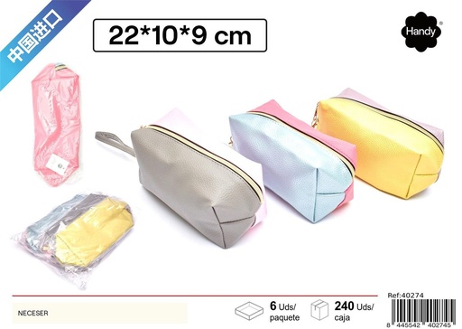 [40274]  neceser de colores mezclados - Artículos de belleza