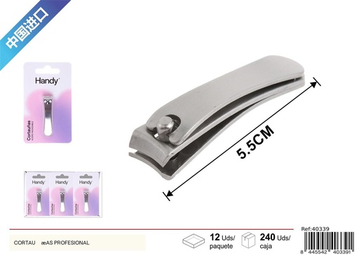 [40339] Cortauñas profesional - Accesorios de belleza