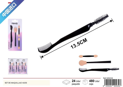 [40434] Set de maquillaje (4 piezas) - Productos de belleza