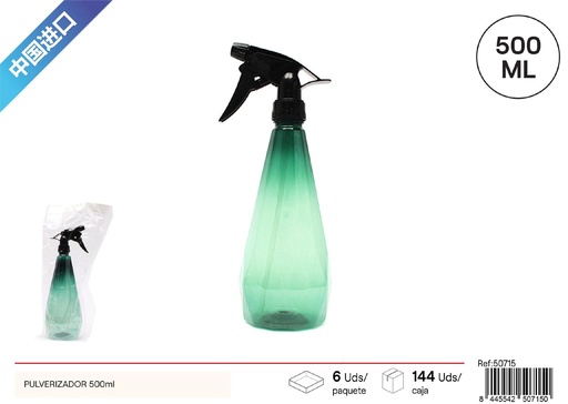 [50715] Pulverizador 500ml - Utensilios de hogar y limpieza