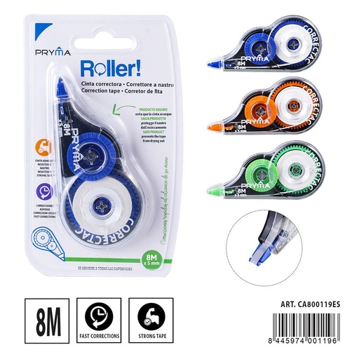 [A000130] Cinta correctora 8Mx5MM - Material de oficina y corrección
