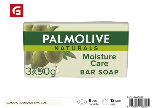 [111669892] Jabón Palmolive 100gr 3 pastillas - Productos de cuidado personal