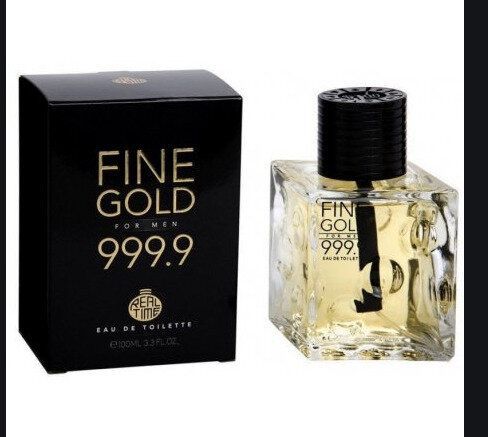 [8715658350262] Perfume Fine Gold 999.9 para Hombre 100ml - Fragancia masculina de oro puro