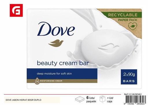 [111626562] Jabón hidratante Dove 90 g - Productos de cuidado personal