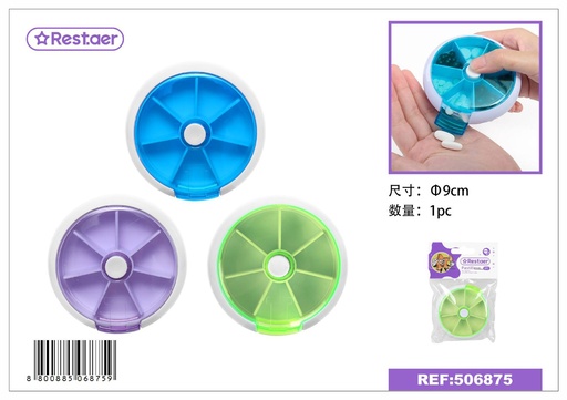 [506875] Pastillero redondo φ9cm
