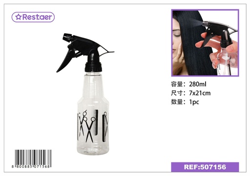 [507156] Botella de spray 280 ml - Accesorios de belleza