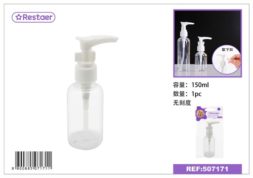 [507171] Botella dispensadora 150ml - Accesorios de belleza