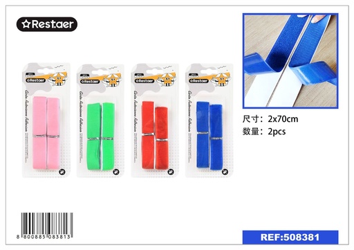 [508381] Cinta autoadhesiva de cierre 2*70cm - Cinta de velcro en varios colores