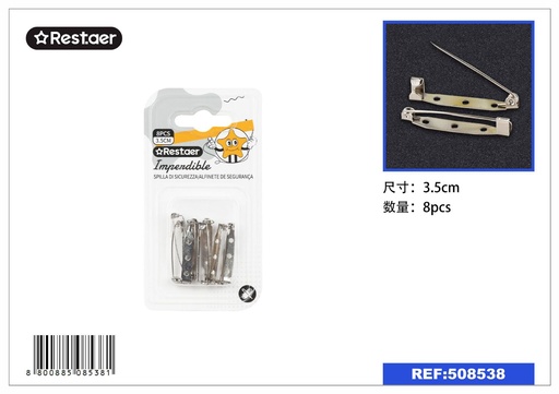 [508538] Imperdibles 3.5CM - Accesorios de costura