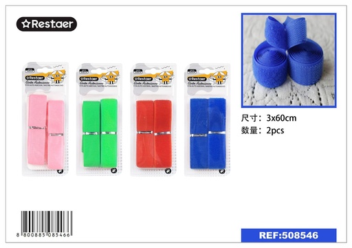 [508546] Cinta autoadhesiva colorida 3*60 cm 2 piezas - Cinta adhesiva