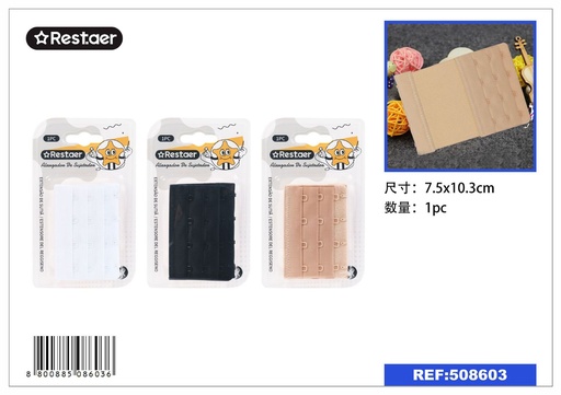 [508603] ALARGADOR DE SUJETADOR 7.5*10.3CM (4 filas) - Accesorios de lencería