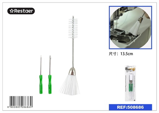 [508686] Destornilladores y cepillo 2 pcs - Accesorios de ferretería